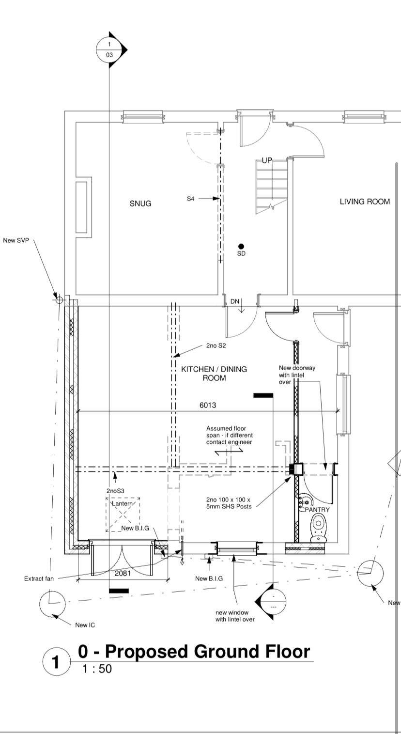 Proposed ground floor